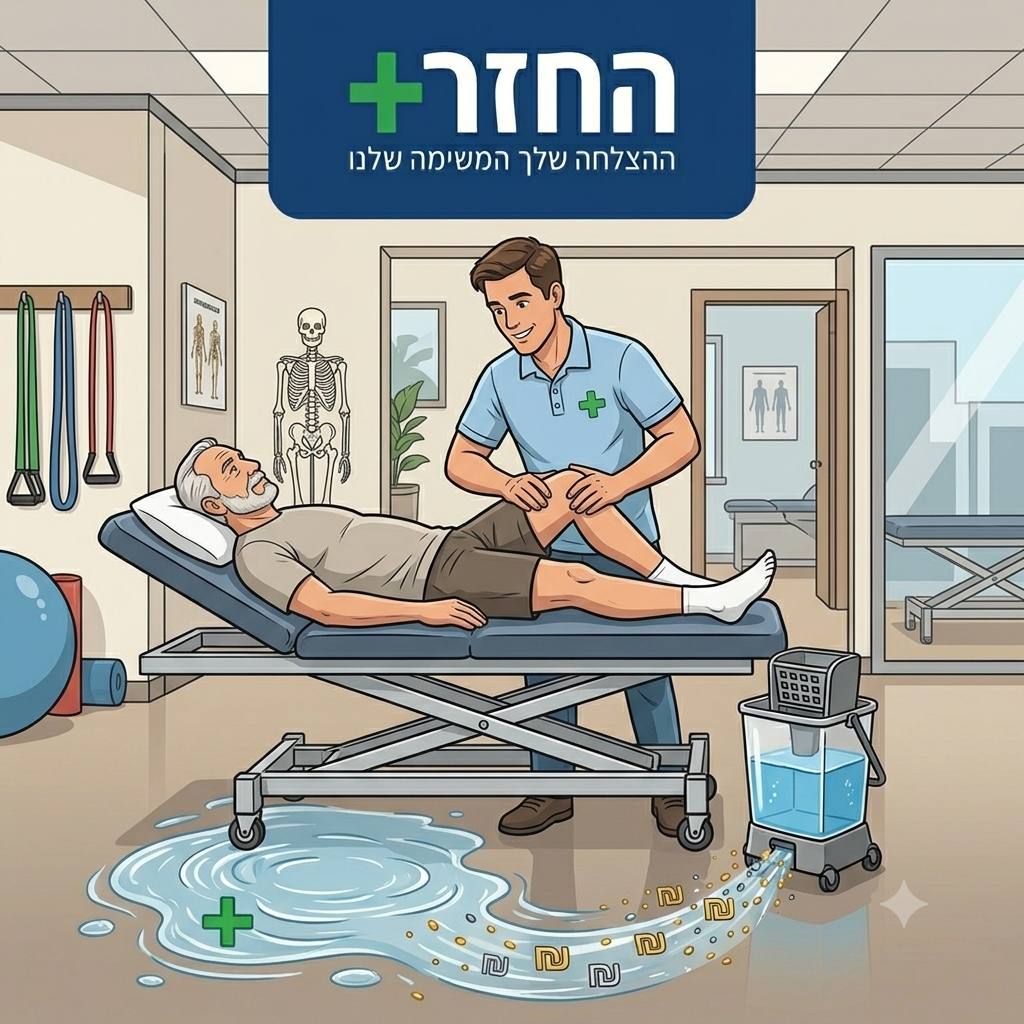 רופא מטפל במטופל על מיטה בבית חולים